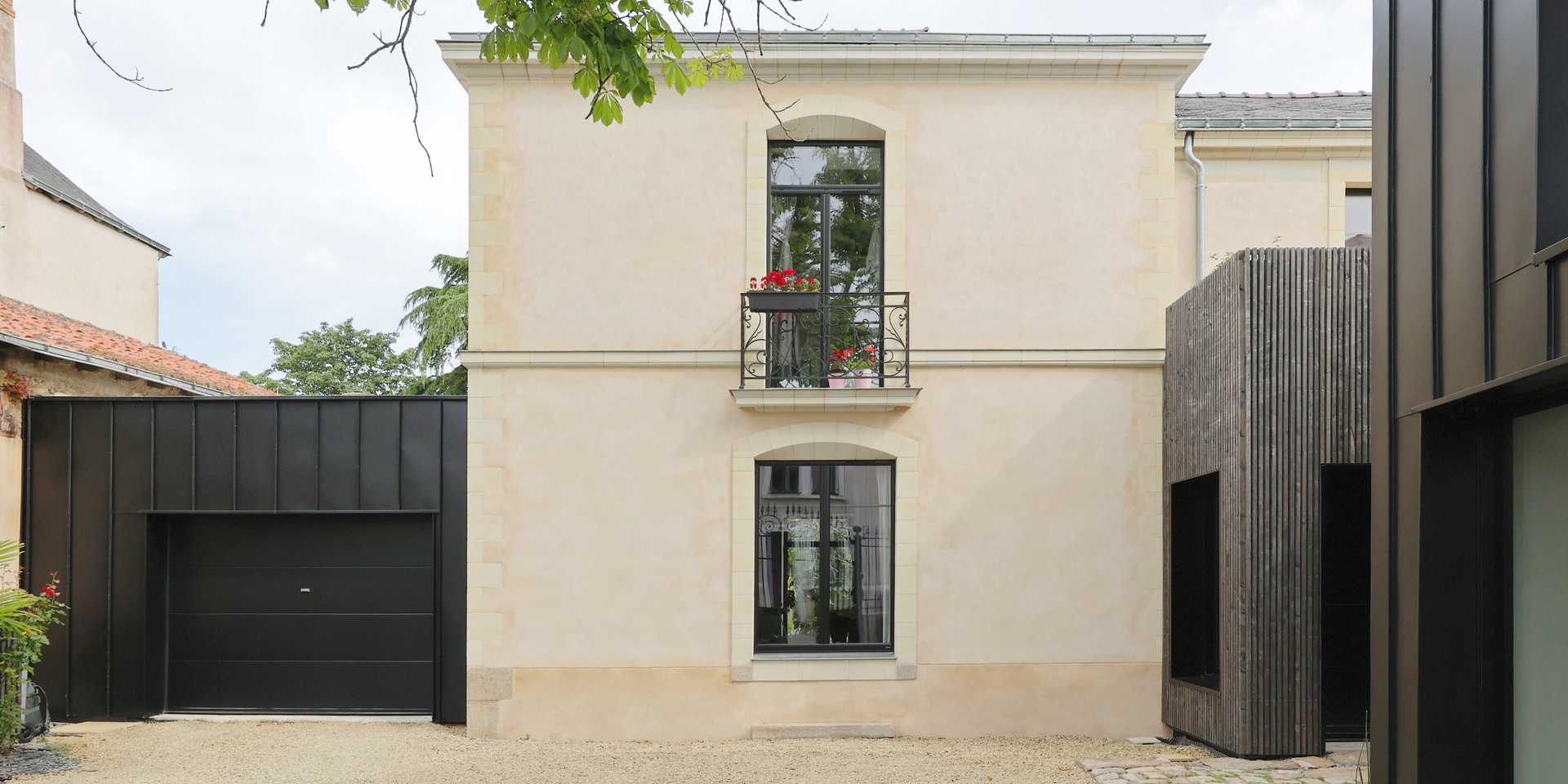Maison contemporaine esprit loft réalisée par un architecte à Montpellier